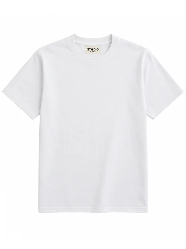 T-shirt blanc Studio du Simple