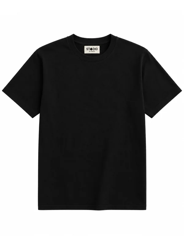 T-shirt noir Studio du Simple