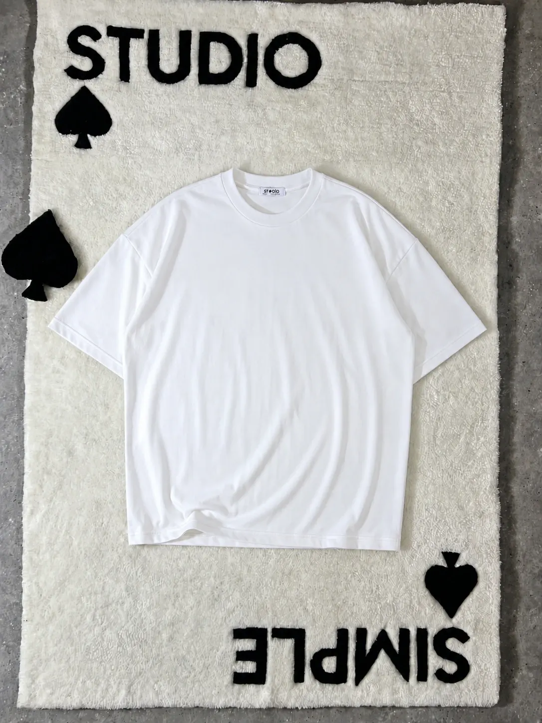T-shirt blanc Studio du Simple