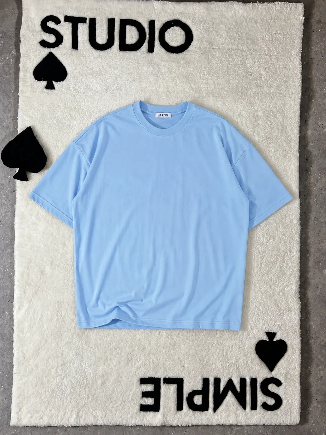 T-shirt bleu ciel Studio du Simple