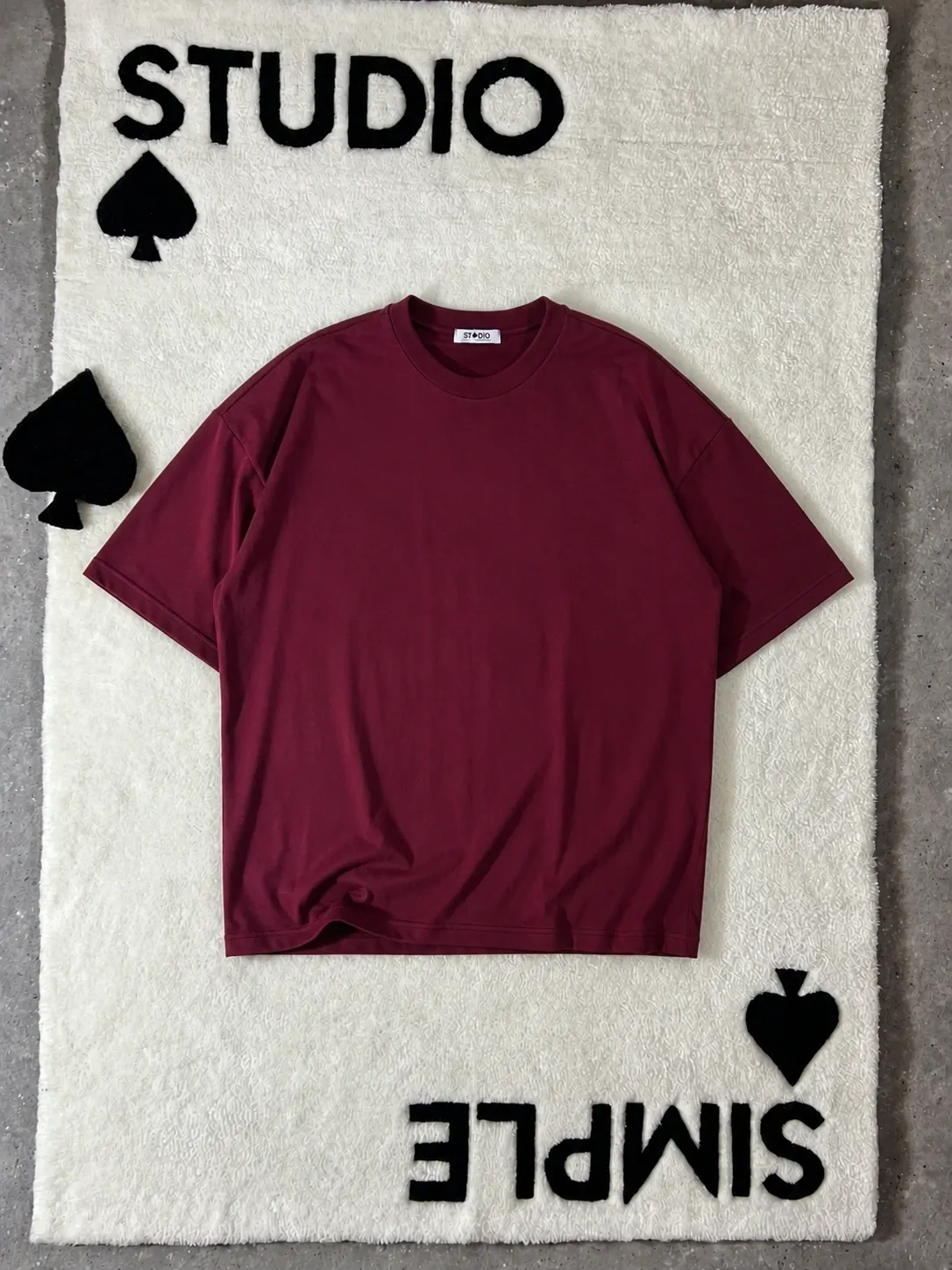 T-shirt bordeaux Studio du Simple